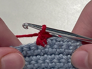 crochet two together step 4