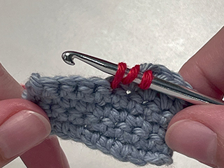 double crochet step 4