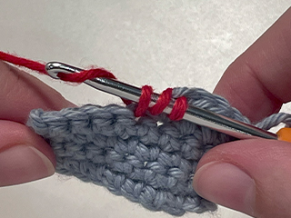 double crochet step 5