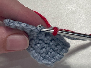 invisible decrease step 1