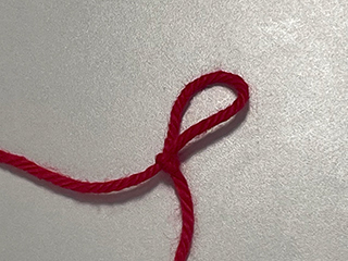 slip knot step 5