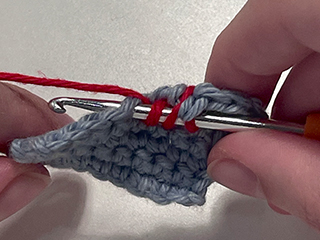 treble crochet step 3
