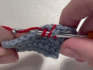 treble crochet step 4