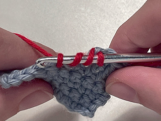 treble crochet step 5